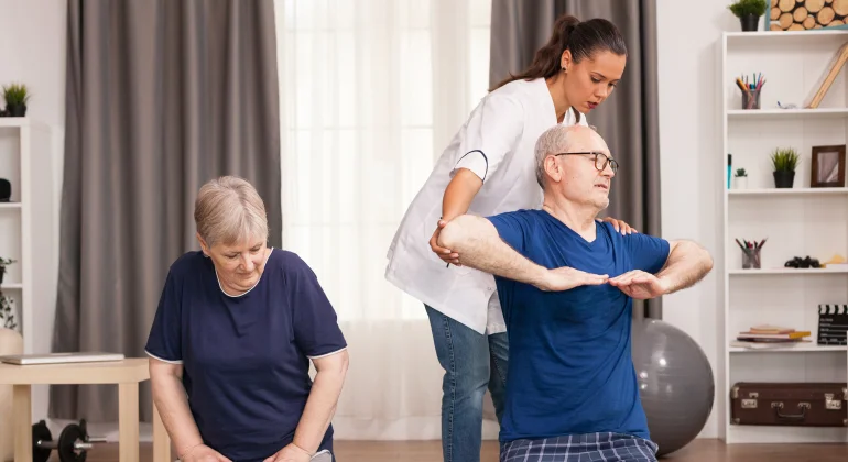 When leaving the house isn’t easy: why a home visiting physio makes all the difference